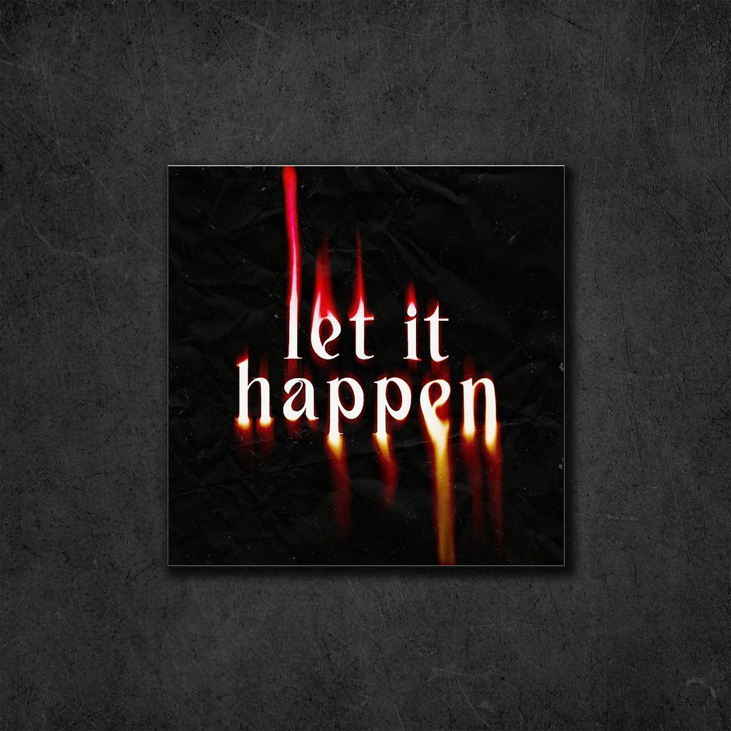 Let it happen Acrylic Plaque