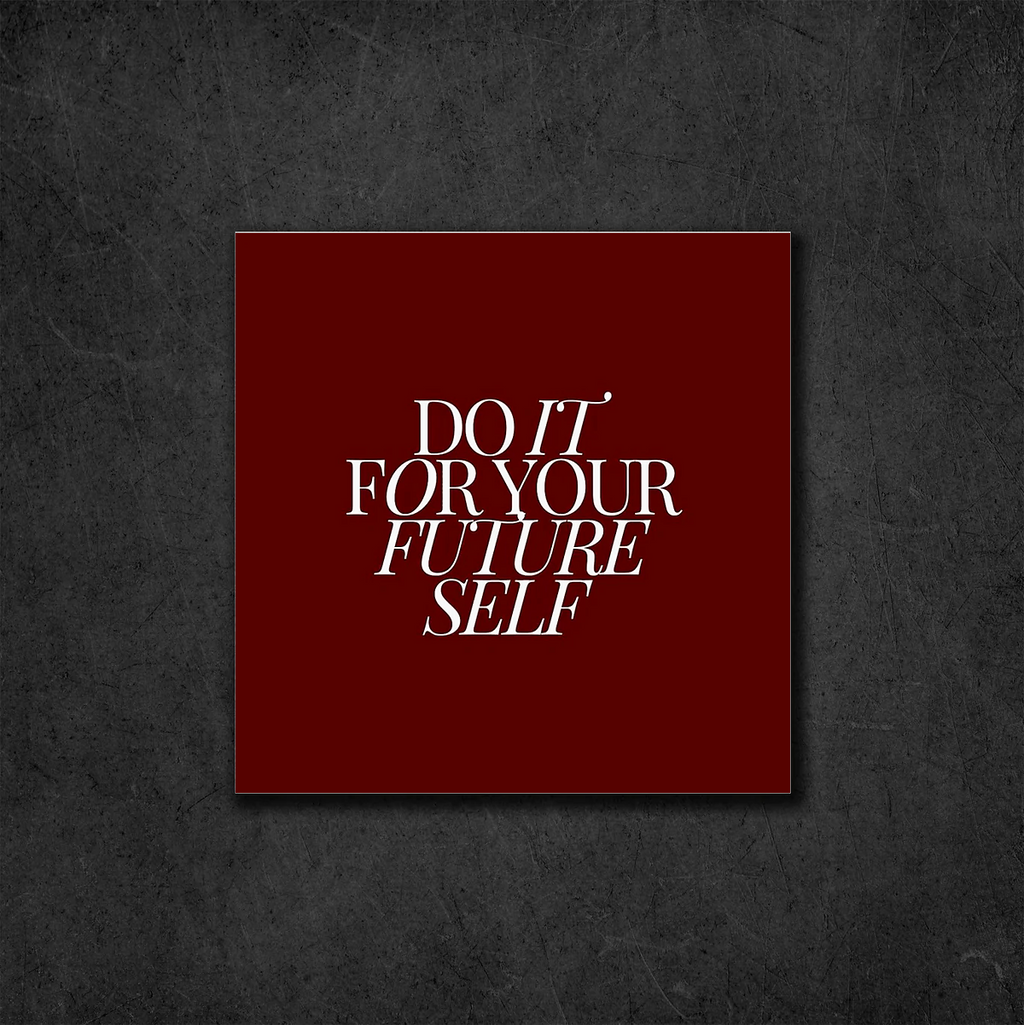Future Self Acrylic Plaque