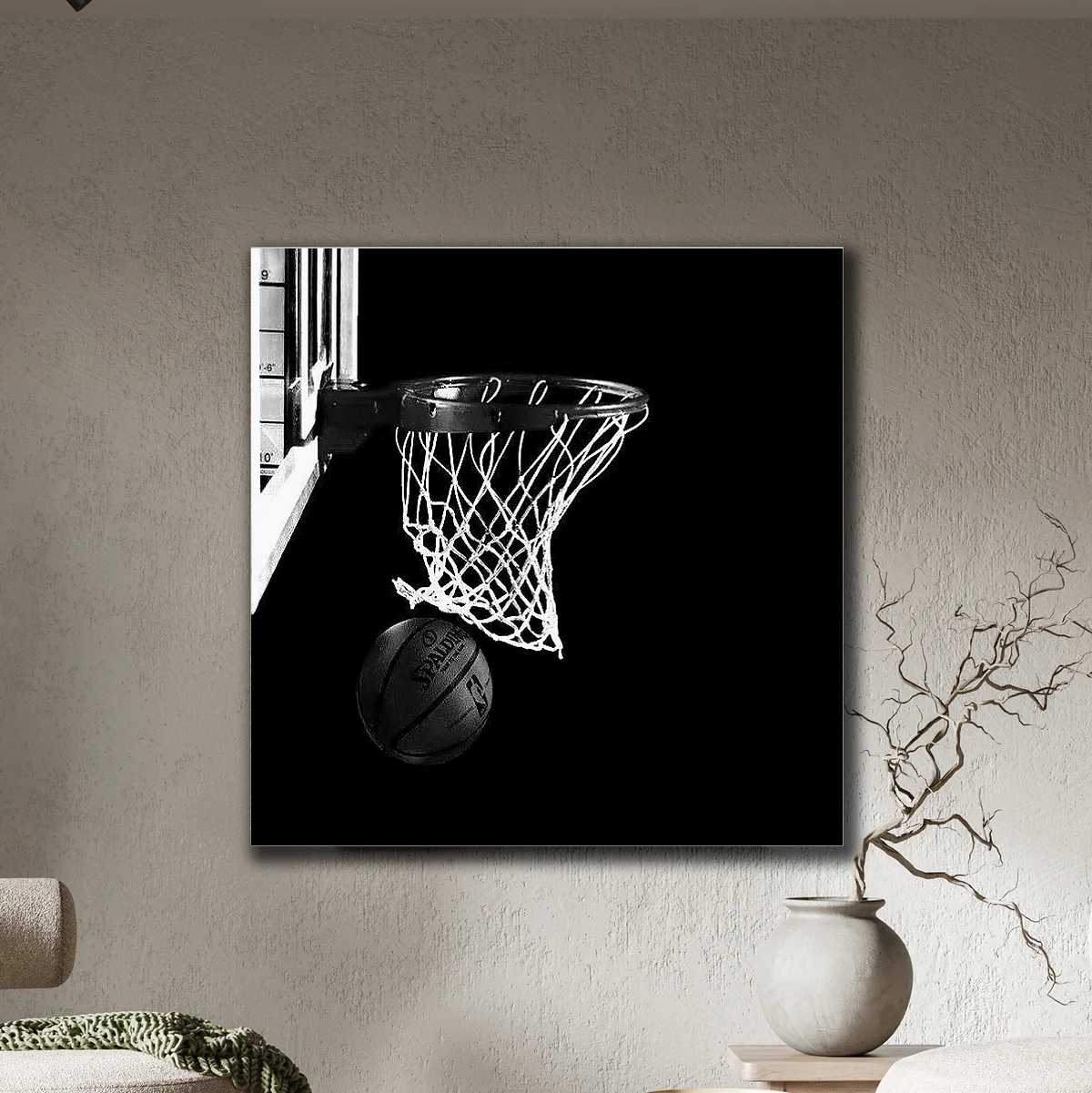 Nothing But Net Acrylic Plaque