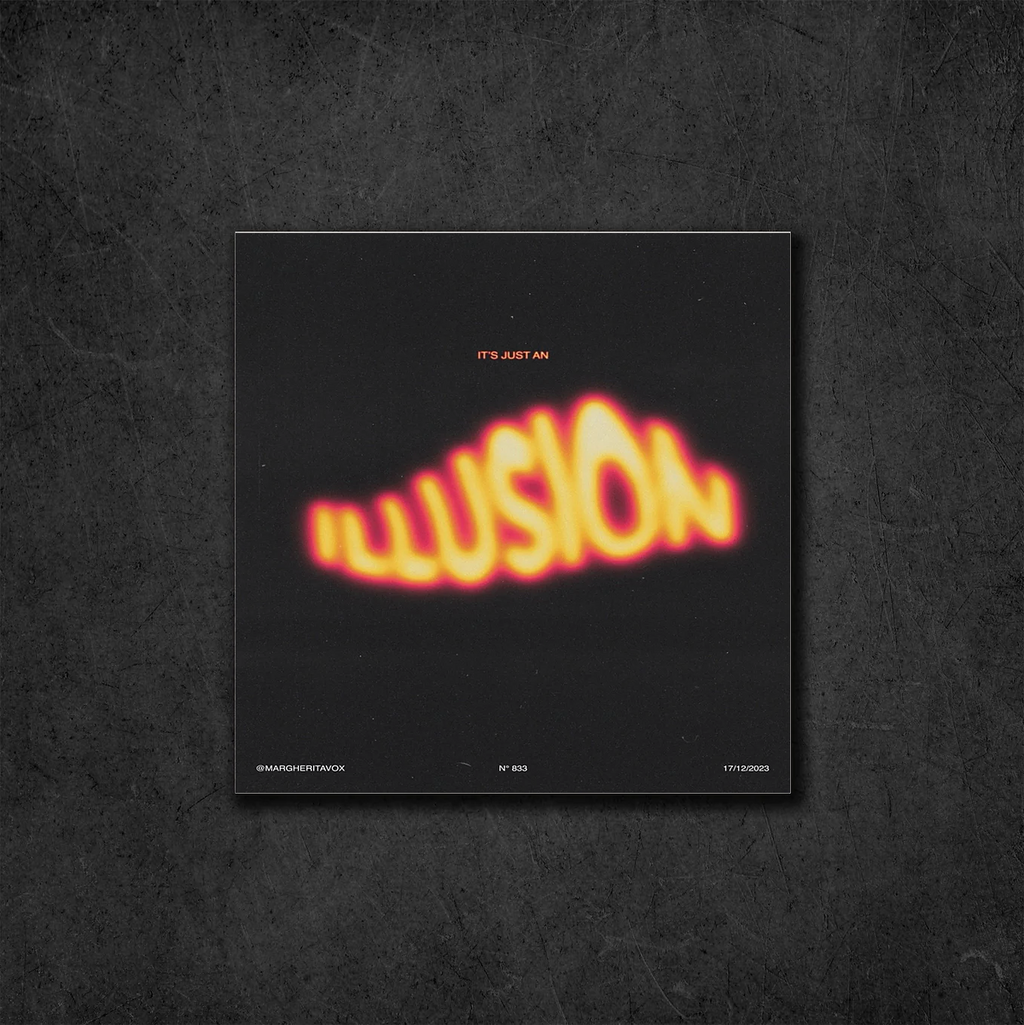 Illusion Acrylic Plaque