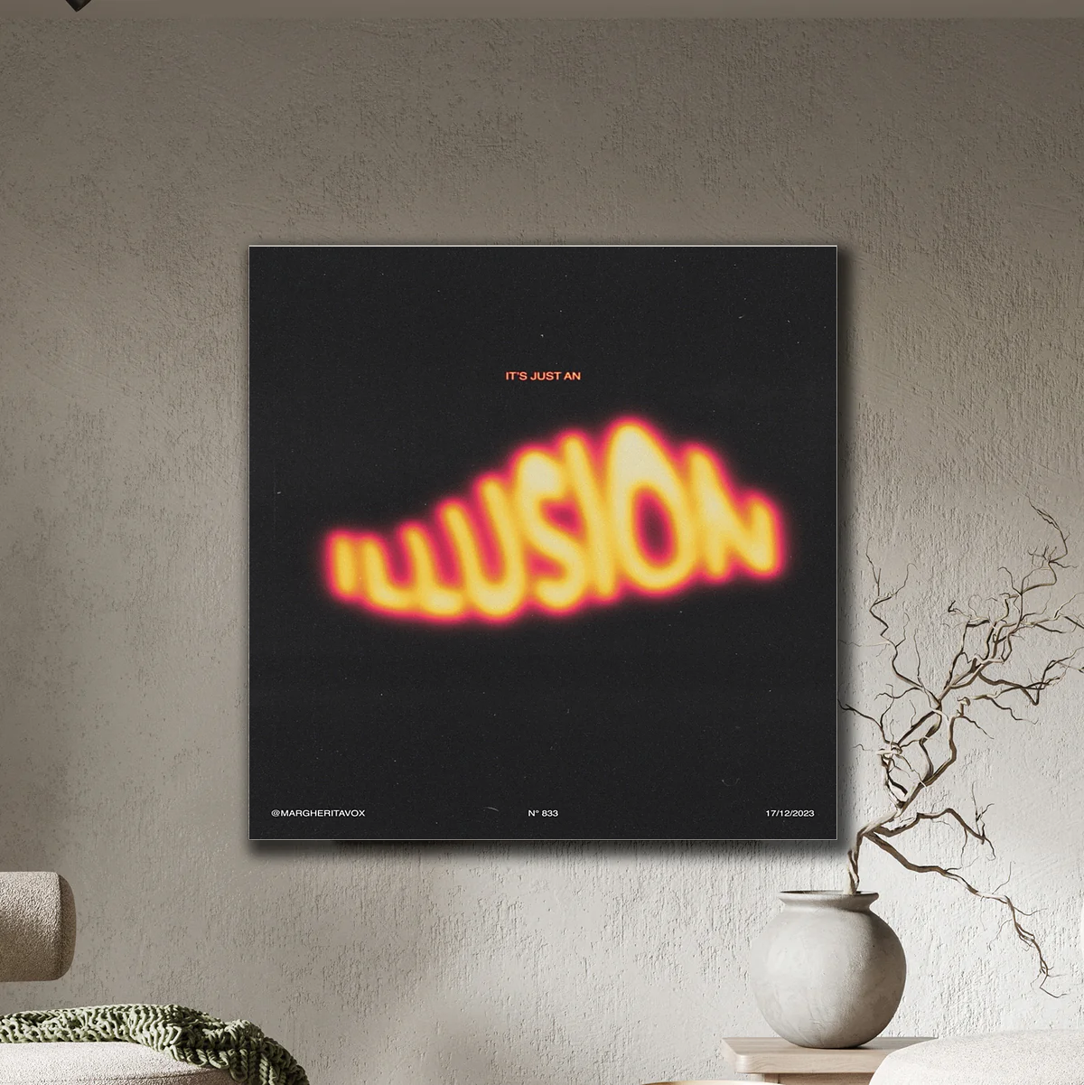 Illusion Acrylic Plaque