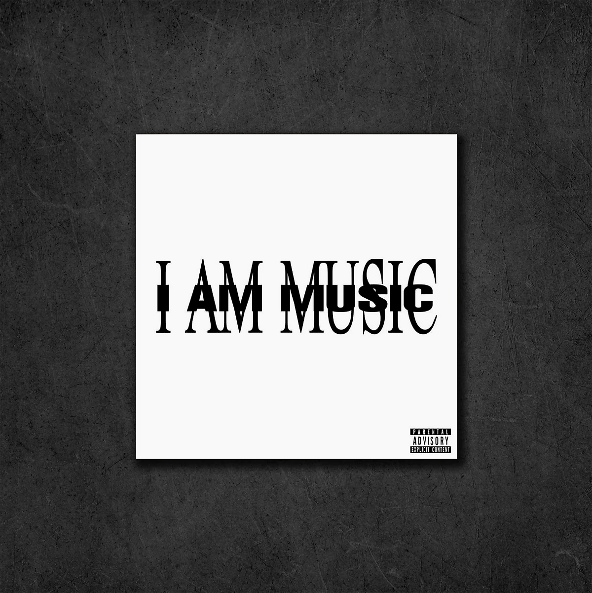 I AM MUSIC Acrylic Plaque