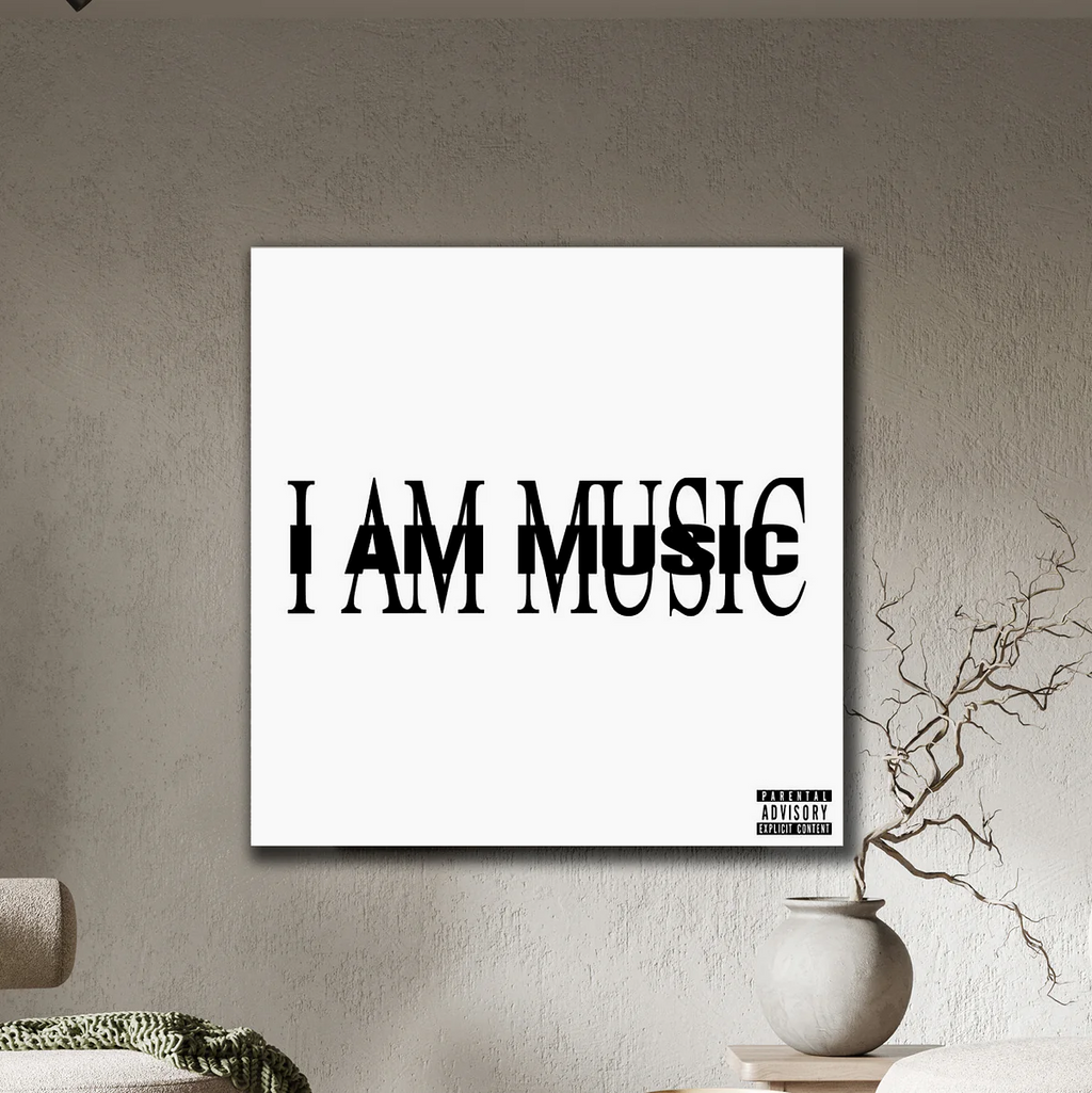 I AM MUSIC Acrylic Plaque
