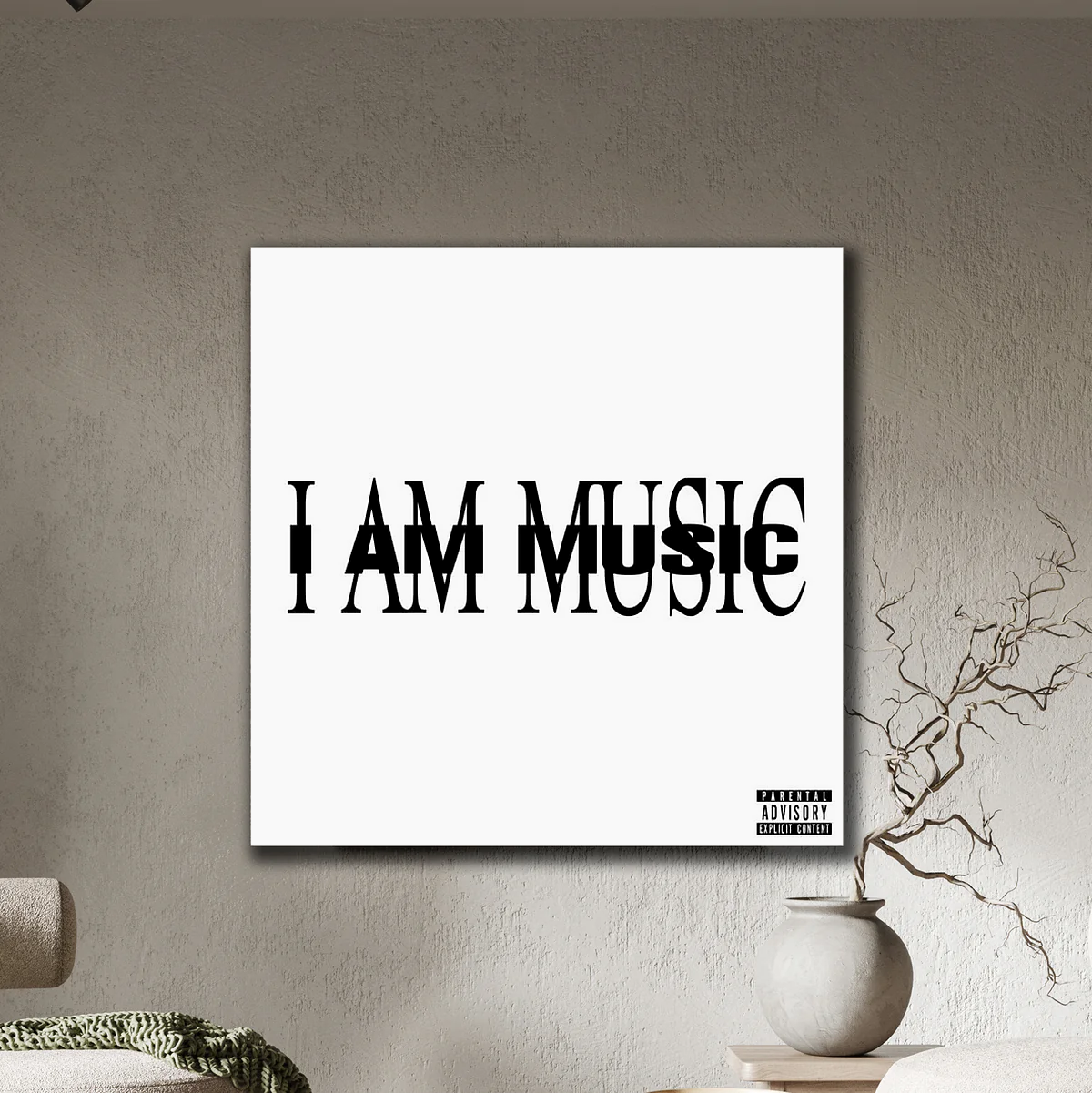 I AM MUSIC Acrylic Plaque