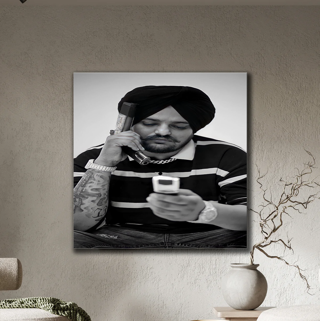 Sidhu Moose Wala Acrylic Plaque