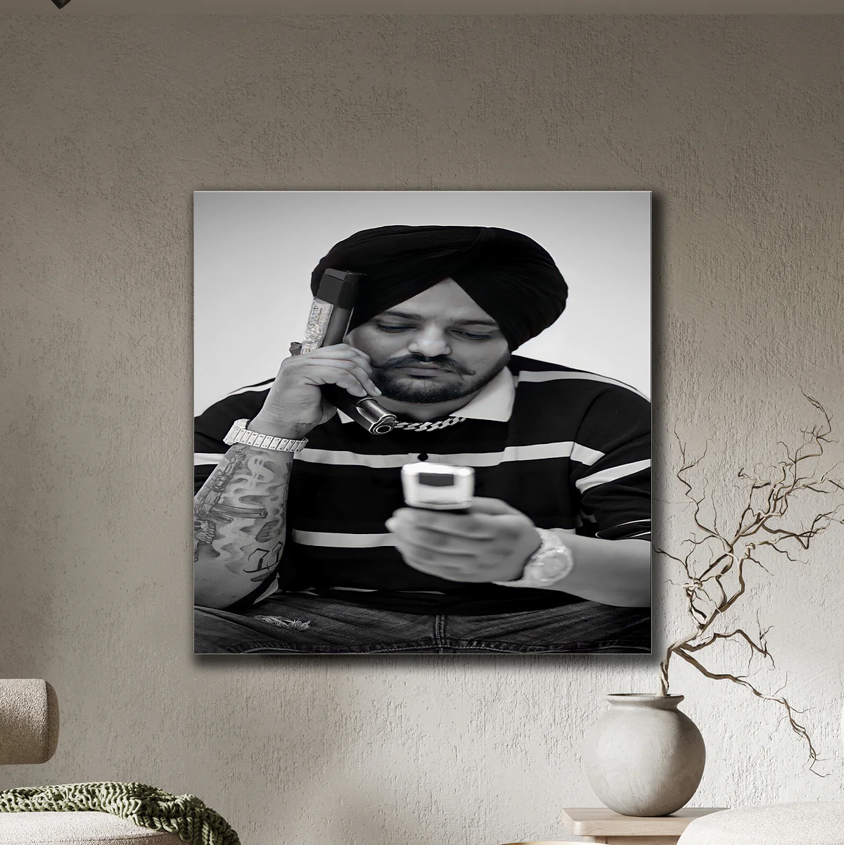 Sidhu Moose Wala Acrylic Plaque