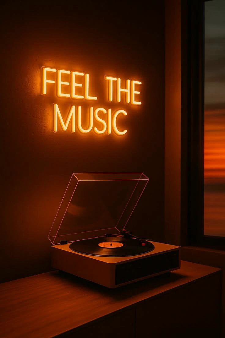 Feel the Music Canvas Frame
