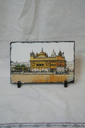 Golden Temple Stone Canvas