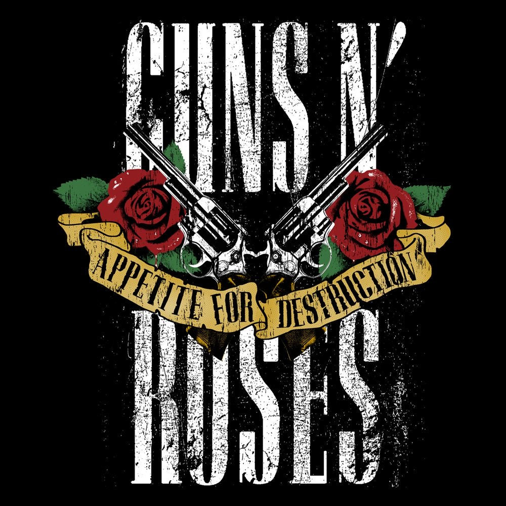 Guns N' Roses Stone Canvas