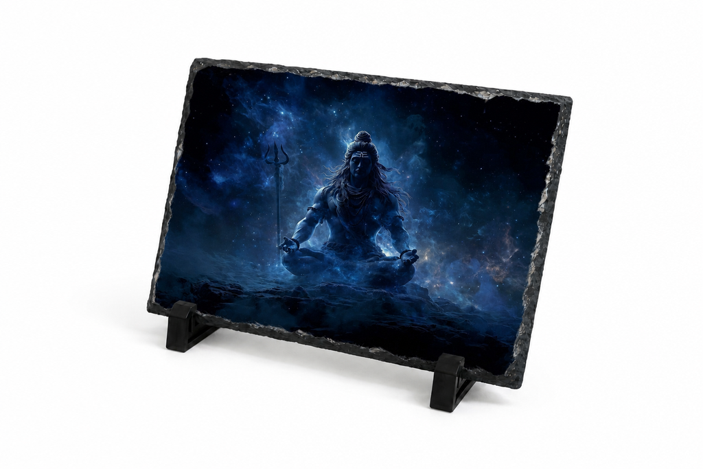 Shiv Ji Stone Canvas