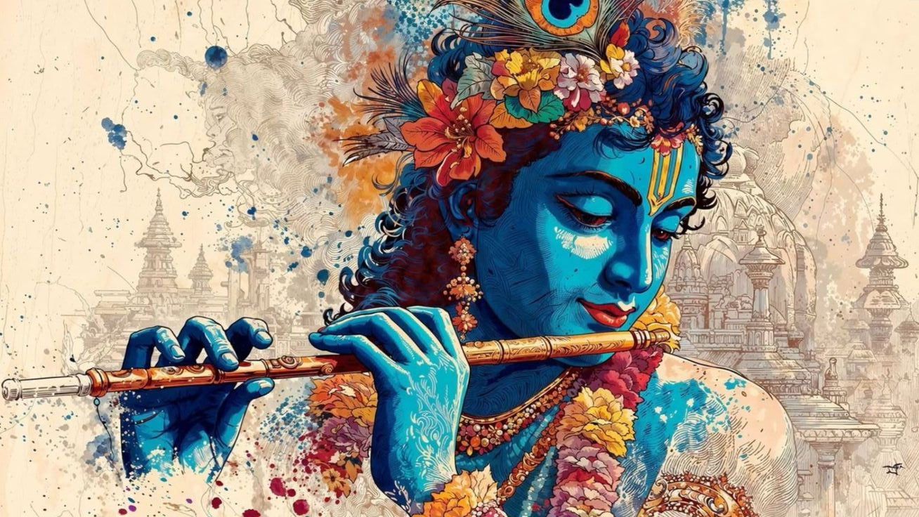 Krishan ji Stone Canvas