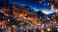 Tokoyo Nights Stone Canvas