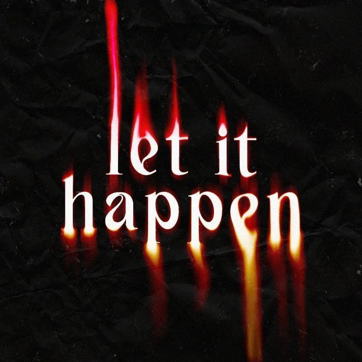 Let it happen Acrylic Plaque